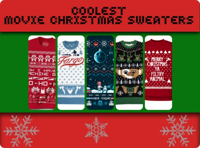 Coolest Movie Christmas Sweaters