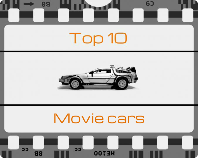 Top 10 movie cars