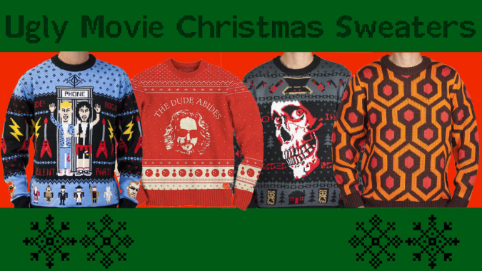 Ugly movie christmas sweaters